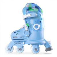 Роликовые коньки YVolution Twista, размер 24-28, голубой (379226)