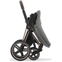 Коляска 2 в 1 Cybex Priam Mirage Grey, шасси Chrome Brown (929743319)