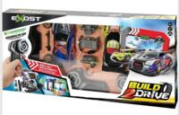 Набор машинок Exost Build 2 Drive на радиоуправлении, желтая и синяя (20705)
