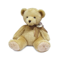 М'яка іграшка Aurora Borealis Бежевий ведмідь з бантом, 43 см (130025A) 