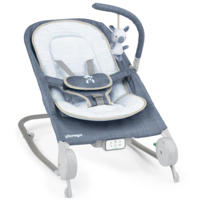 Шезлонг Ingenuity Parker-Chambray с технологией Happy Belly (16854) 