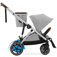 Электрическая прогулочная коляска Cybex eGazelle S SLV Stone Grey (524000523)