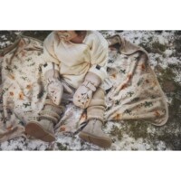 Детский флисовый плед Elodie Details Pearl Velvet Meadow Blossom, 75 x 100 см (7333222011022)