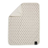 Детский флисовый плед Elodie Details Pearl Velvet Monogram, 75 x 100 см (7333222001290)