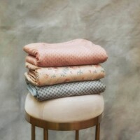 Детский флисовый плед Elodie Details Pearl Velvet Pink Nouveau, 75 x 100 см (7333222011015)