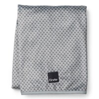 Детский флисовый плед Elodie Details Pearl Velvet Turquoise Nouveau, 75 x 100 см (7333222011008) 