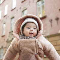 Детский комбинезон Elodie Details Pink Bouclé, 0-6 месяцев (7333222018649)