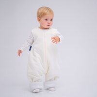 Зимовий спальник з ніжками Sonto Sleepset L, 20-24 місяців, молочний (0567) 