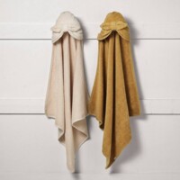 Детское полотенце с уголком Elodie Details Gold Bow, 80х80 см (7333222006196)