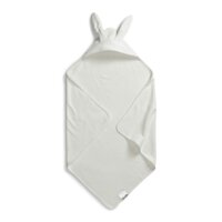 Дитячий рушник з кутиком Elodie Details Vanilla White Bunny, 80х80 см (7333222006219) 