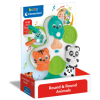 Игрушка на присоске Clementoni "Round & Round Animals" (17915)