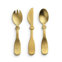 Дитячі столові прибори Elodie Details Matt gold/Brass (7333222008442) 