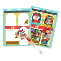 Набір для творчості DJECO Котик та його друзі (DJ09292)