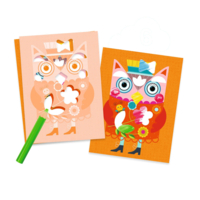 Набір для творчості DJECO Котик та його друзі (DJ09292)