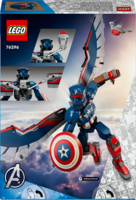 Конструктор LEGO Marvel Фигурка Нового Капитана Америка для сборки, 359 деталей (76296)