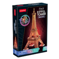 Трехмерный пазл CubicFun Night edition Эйфелева башня с LED-подсветкой (L534h) 