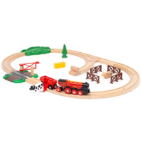 Детская железная дорога BRIO с Могучим локомотивом (36029)