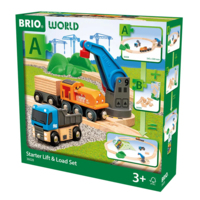Дитяча залізниця BRIO Стартовий набір з вантажним пунктом (36028) 