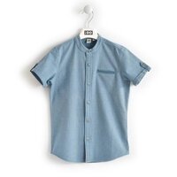 Сорочка iDO з коротким рукавом для хлопчика 12 років (4.W854.00/3727) 