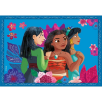 Пазл 4 в 1 Clementoni "Princess", 12,16,20 та 24 елементи (21517)