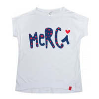 Футболка Smil Be Happy для дівчинки, білий (110458) 