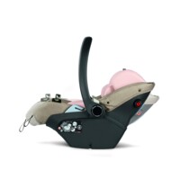 Універсальна коляска 3 в 1 Peg-Perego Veloce Mon Amour Belvedere Lounge з підставкою до люльки, рожеве золото (PACK-VEL31LG000111)