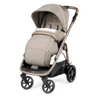 Универсальная коляска 2 в 1 Peg-Perego Veloce Mon Amour Belvedere с подставкой к люльке, розовое золото (PACK-VEL2100000111)