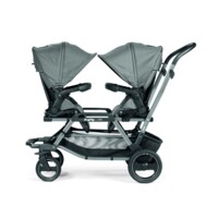 Коляска для двойни Peg-Perego Duette, серая (PACK-DUET000000001)