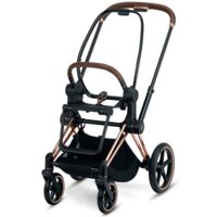 Коляска 2 в 1 Cybex Priam Cozy Beige, шасси Rosegold (271261337)