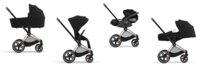 Коляска 2 в 1 Cybex Priam Cozy Beige, шасси Rosegold (271261337)