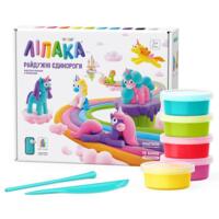 Набор пластилина Hey Clay Липака Радужные единороги 15 баночек (15028-UA01)