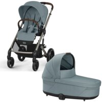 Коляска 2 в 1 Cybex Balios S Lux TPE Stormy Blue (524001195/522002609) 