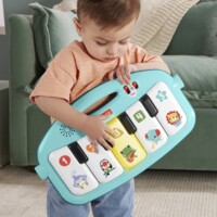 Килимок-ігровий центр Fisher-Price Натискай та грай з технологією Smart Stages (HWY58)