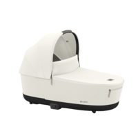 Коляска Cybex e-Priam 2 в 1 Off White на шасі Chrome Brown з електроприводом 