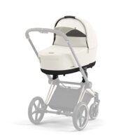Коляска Cybex e-Priam 2 в 1 Off White шасі Chrome Black з електроприводом 