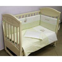 Постільний комплект дитячий Верес Cute Panda Cream, 7 предметів (154.02)