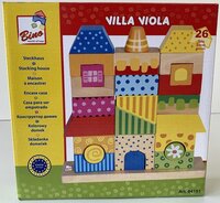 Деревянный конструктор Bino Домик (84151)