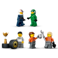 Конструктор LEGO City Грузовик F1® с автомобилями RB20 и AMR24 (60445)