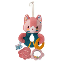 Развивающая игрушка на коляску Lilliputiens Котик Жанетт (83563) 