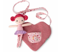 Детская сумочка Lilliputiens Сердце с куклой (83574)