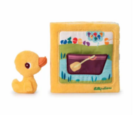 Розвиваюча м'яка книга Lilliputiens Качечка Гаспард відвідує Ферму (83548)