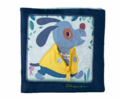 Розвиваюча м'яка книга Lilliputiens Вчимося одягатися (83549) 