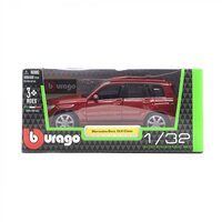 Модель Bburago Mercedes Benz GLK-Class 1:32 (в ассорт красный, серебристый)