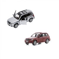 Модель Bburago Mercedes Benz GLK-Class 1:32 (в асорт червоний, сріблястий) 