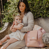 Сумка для мами Suavinex Wonderland, середня, рожева (402808)