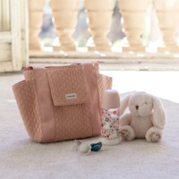 Сумка для мами Suavinex Wonderland, середня, рожева (402808)