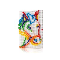 Набор Quercetti для занятий мозаикой (5-10-15-20 мм фишки (300 шт.) + 2 доски) 