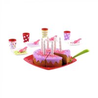 Ігровий набір посуду Ecoiffier З днем народження, 26 елементів