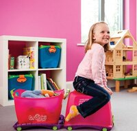 Контейнер для хранения игрушек Trunki розовый (0052-GB01)