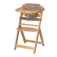 Стільчик для годування з вкладишем BEBE CONFORT Timba Natural Wood/Beige (2771014210)